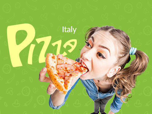 modern pizza website design by Mobilunity