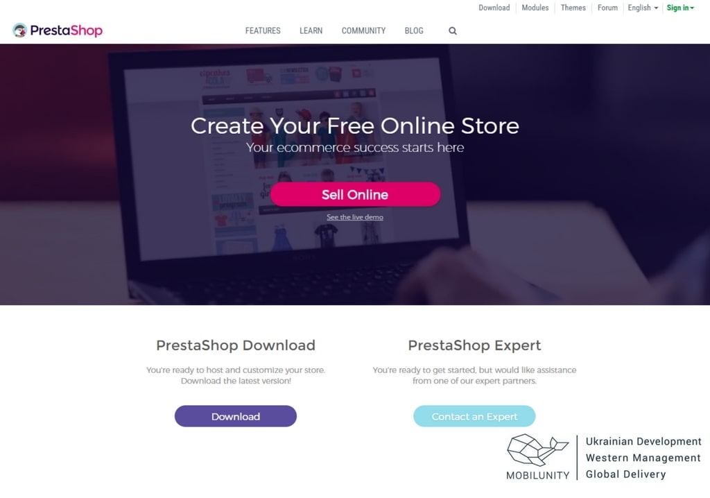 online marketplace development with presta shop