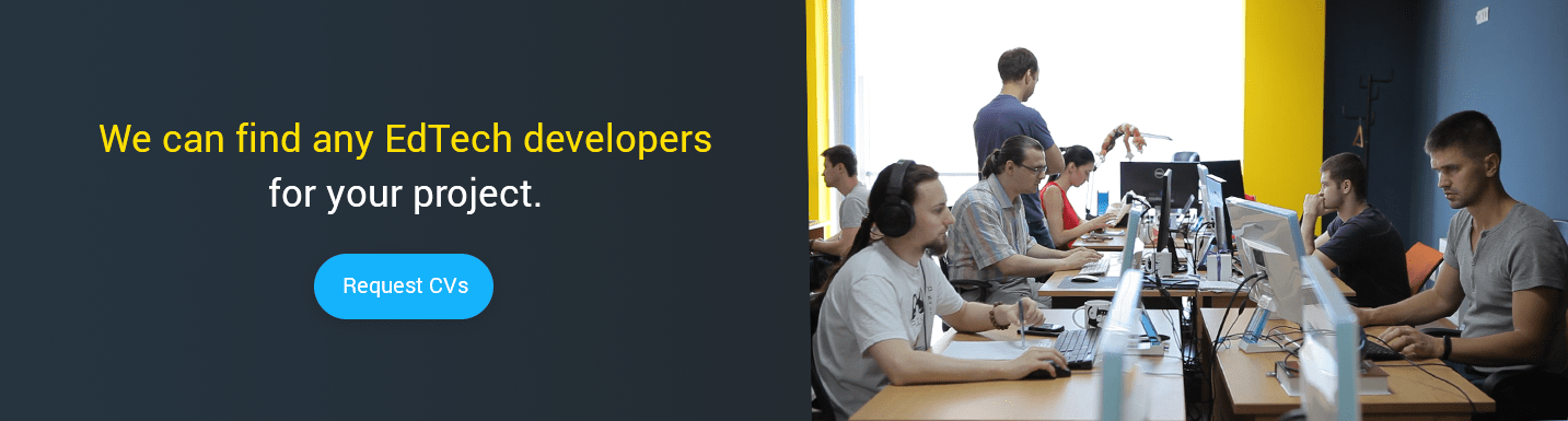 Hire developers for edtech startup at Mobilunity