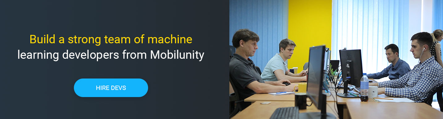 hire machine learning developers at Mobilunity