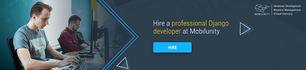 hire django developer at Mobilunity