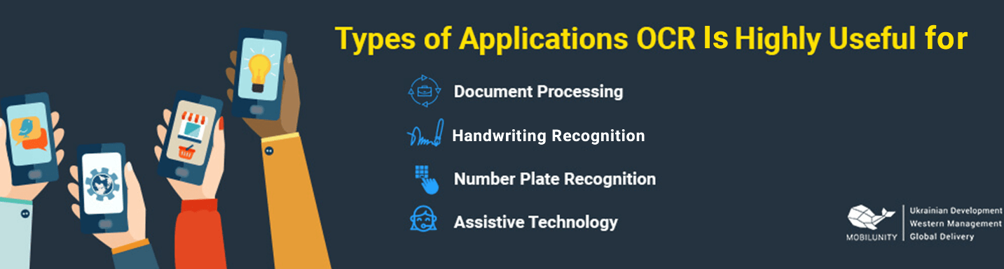 types of applications for ocr development types of applications for ocr development