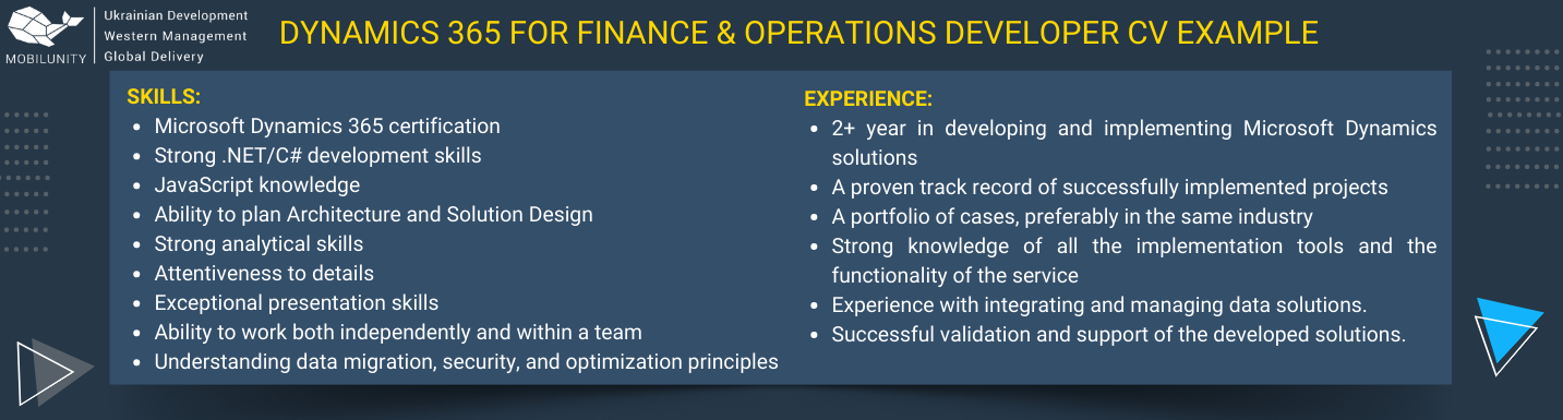 microsoft dynamics ax developer resume example microsoft dynamics ax developer resume example