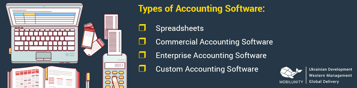 types of accounting software