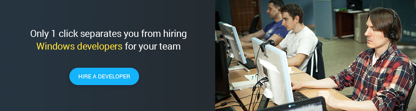 Hire Windows Mobile Developer Remote Coders Mobilunity