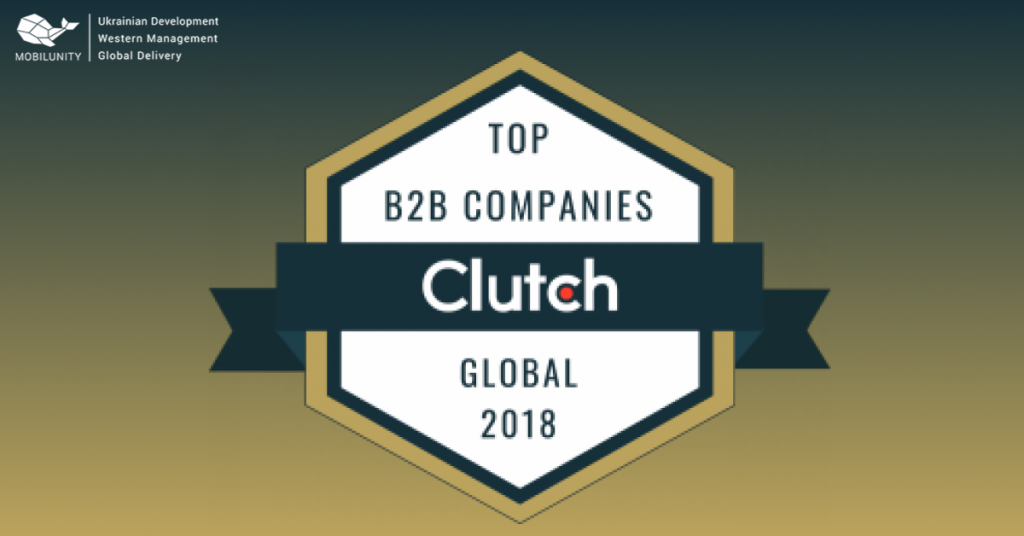 Mobilunity Becomes a Global Leader in IT and Business Services According to Clutch.co Banner