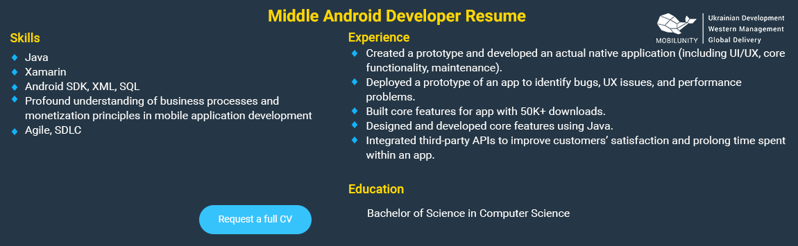 Что должен знать middle android developer