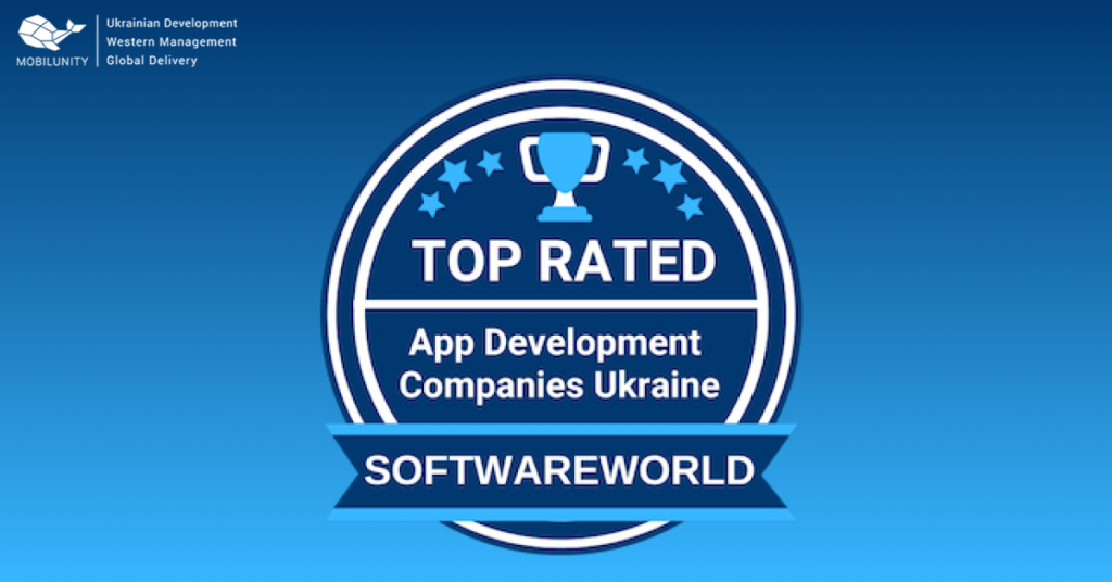 Mobilunity Gets Awarded as a Top Rated App Development Company Banner