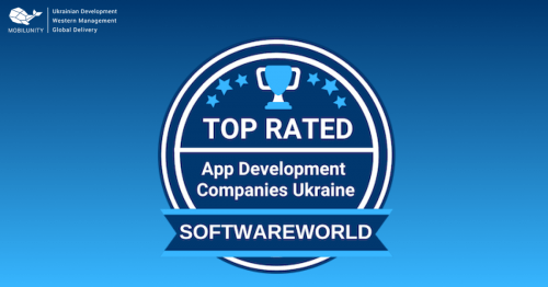 Mobilunity Gets Awarded as a Top Rated App Development Company