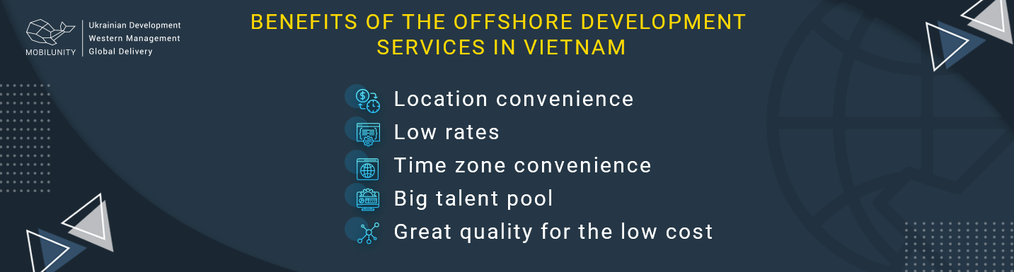 benefits of offshore software development services in vietnam