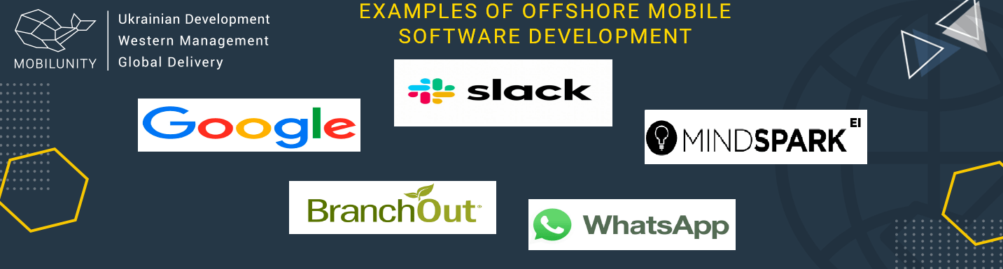 examples of offshore mobile application development companies