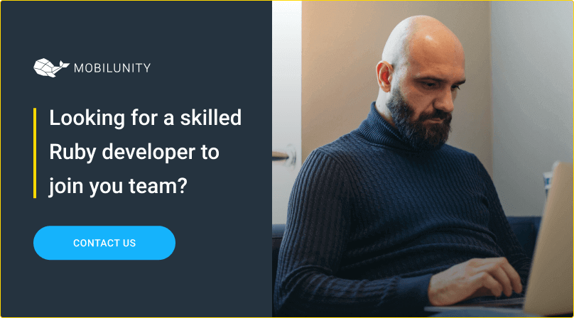 hire ruby developers at mobilunity