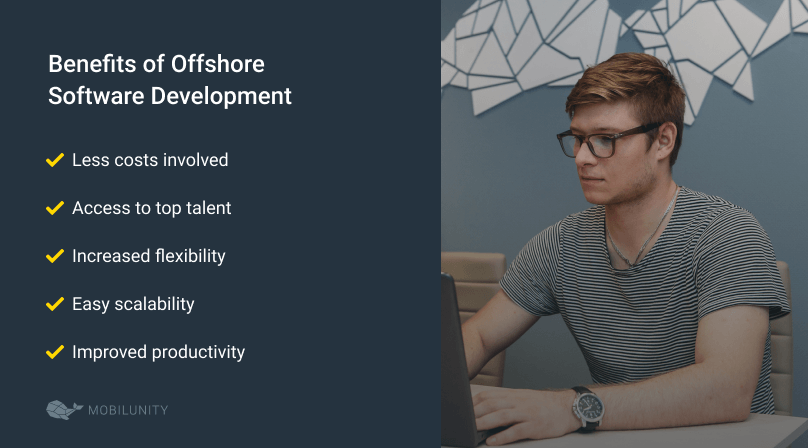 benefits of offshore software development center