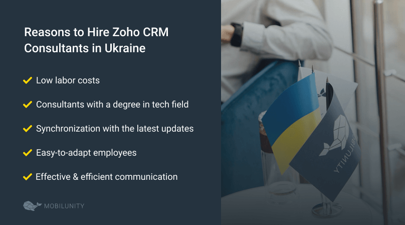 Zoho CRM consulting in Ukraine