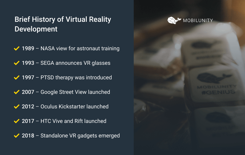 the first virtual reality app development company