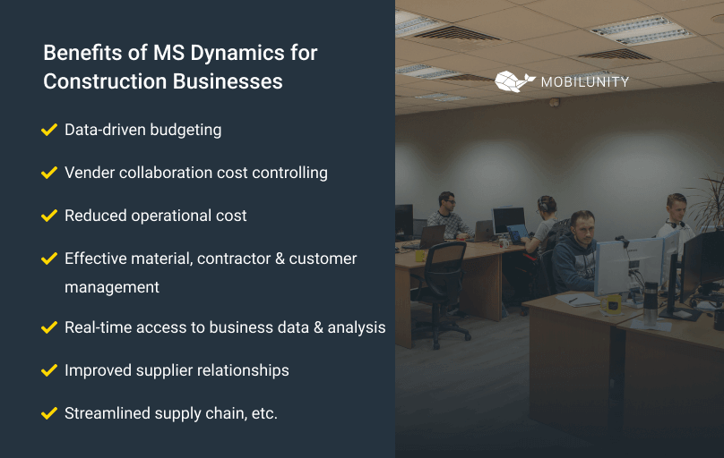 benefits of microsoft dynamics 365 for financials