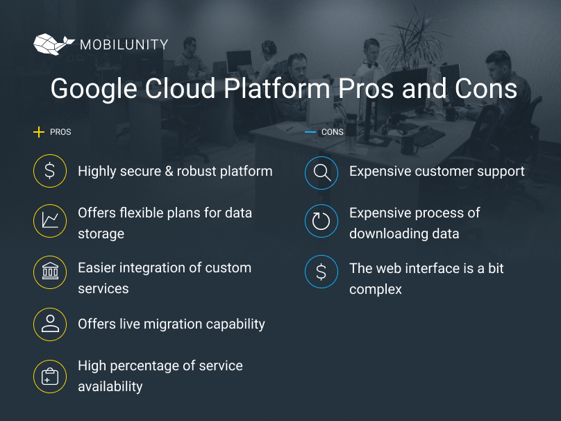 google cloud platform pros and cons