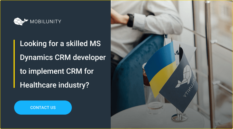hire ms dynamics dev to implement crm for healthcare