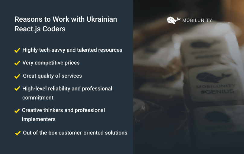 why to hire remote dedicated react.js developer in ukraine