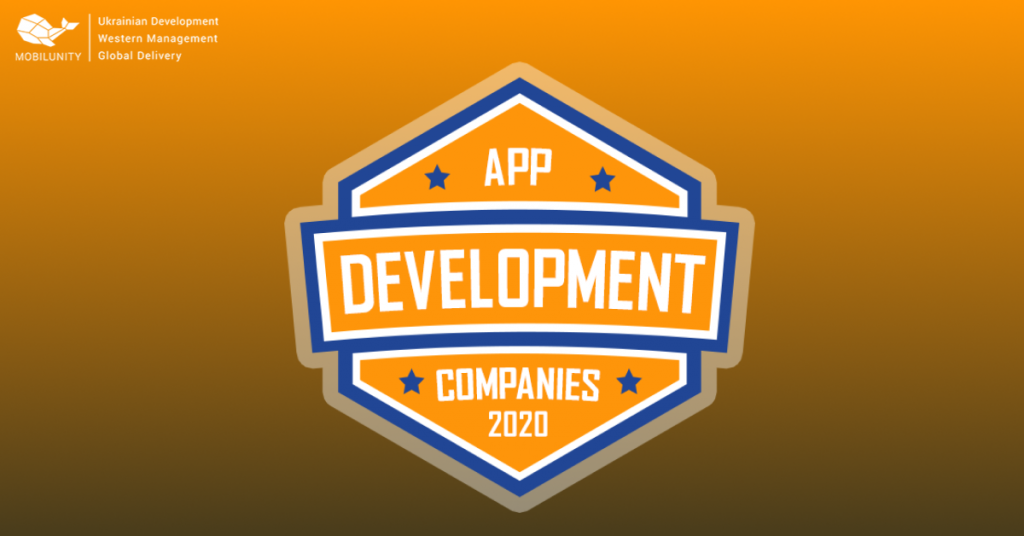 Mobilunity Ranked Among Top10 Ionic App Development Companies 2020 Banner