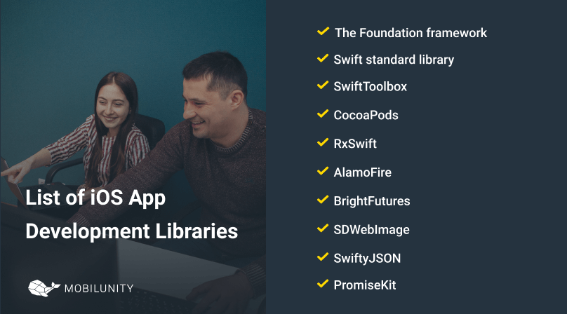 list of popular ios app development libraries