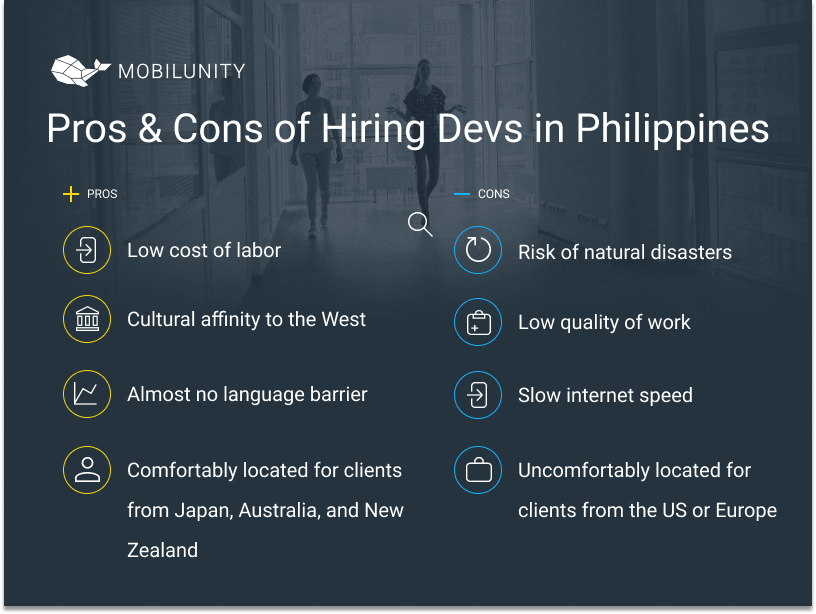 Pros Cons of Hiring Devs the Philippines