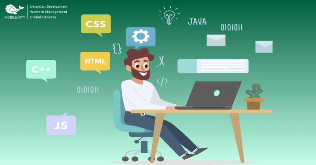 Software Development Shop in Ukraine Banner