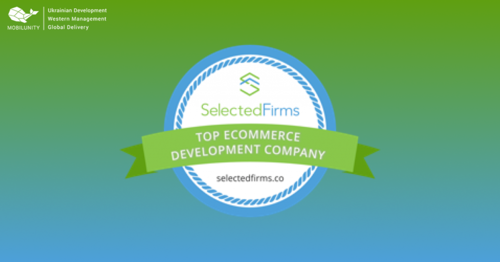 Mobilunity Is Recognized Among Top5 E-Commerce Development Companies in the UK Banner