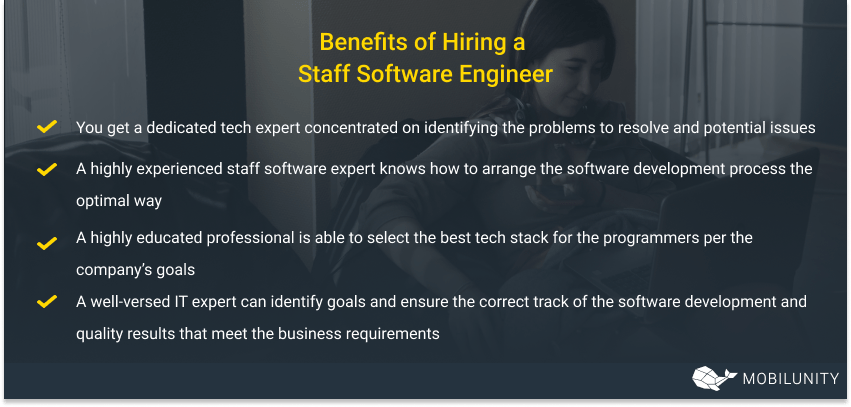 benefits of hiring a staff software engineer