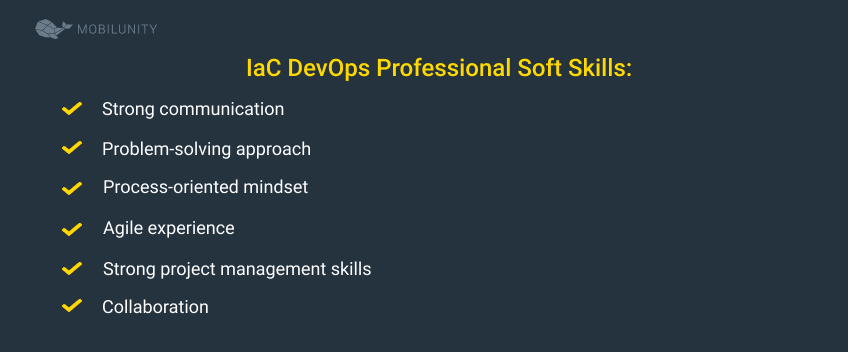 iac developers soft skills