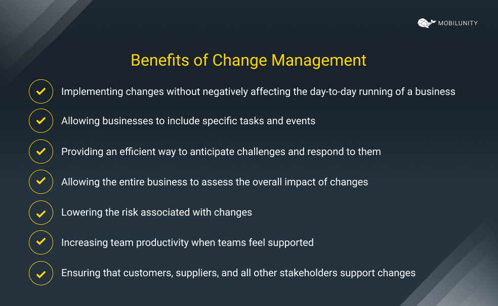 devops change management benefits