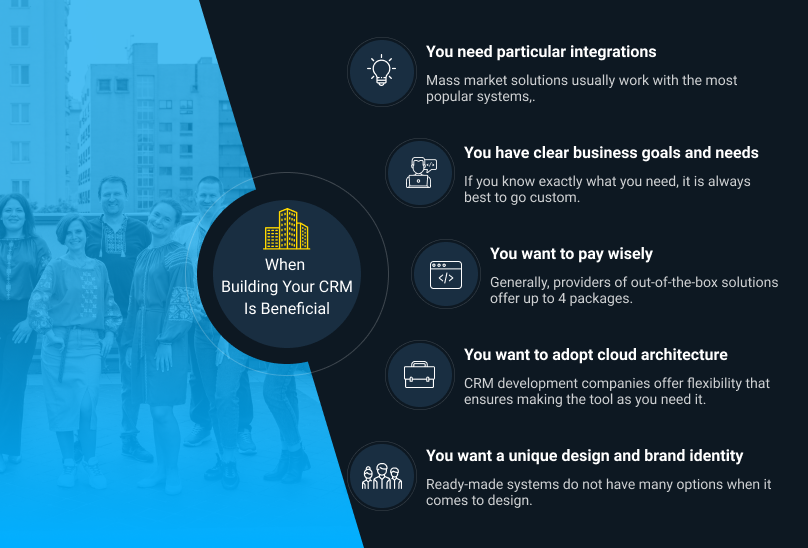 build your own crm system benefits