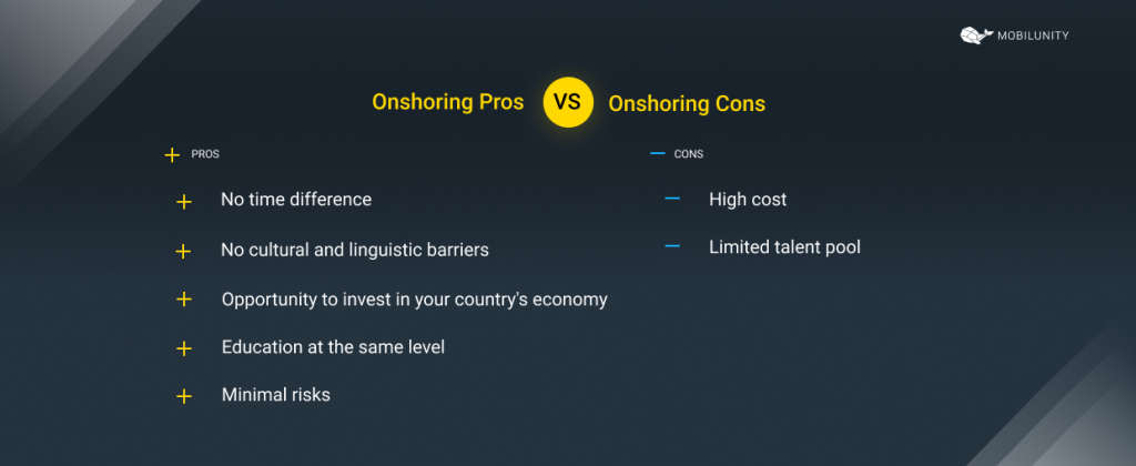 onshoring pros and cons