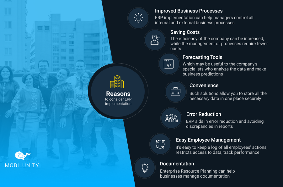 ERP implementation reasons to consider