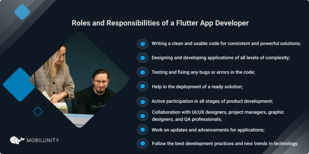 Roles and Responsibilities of a Flutter App Developer
