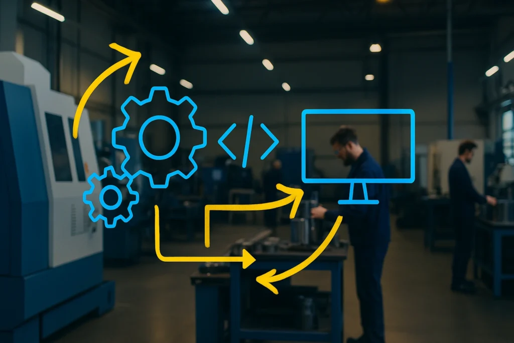 Improving Efficiency with Manufacturing Software Development Services Banner