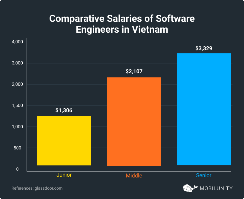 Salaries of Software Engineers in Vietnam
