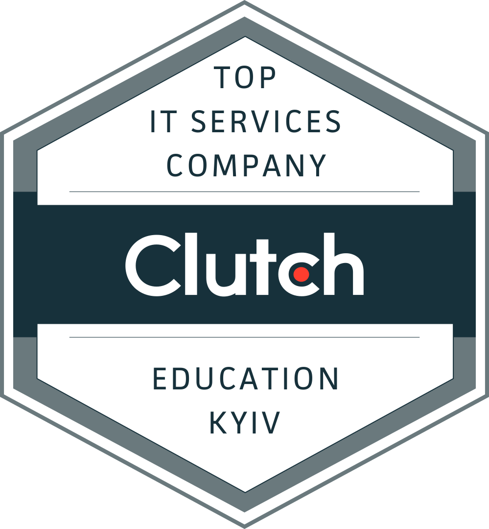 Top IT Services Company in Kyiv for Education Award