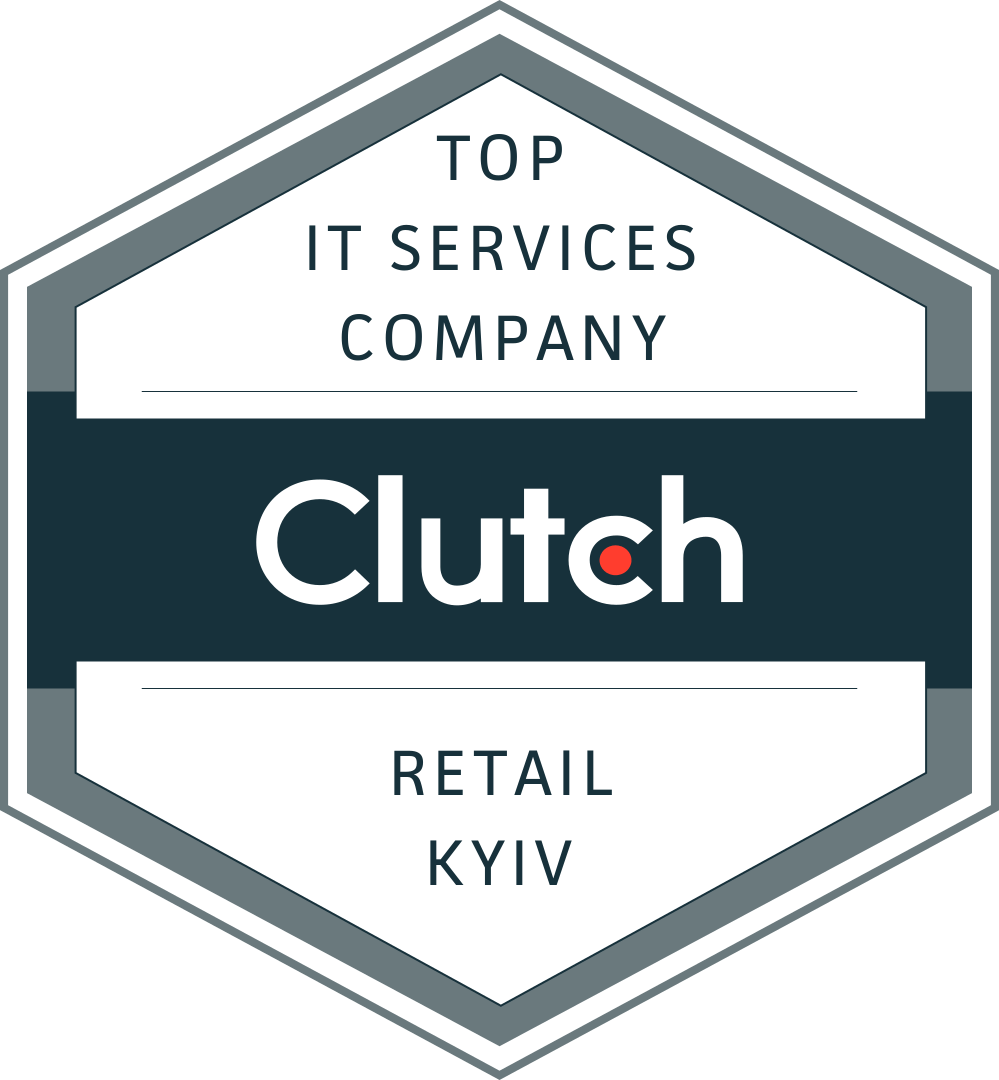 Top IT Services Company in Kyiv for Retail Award