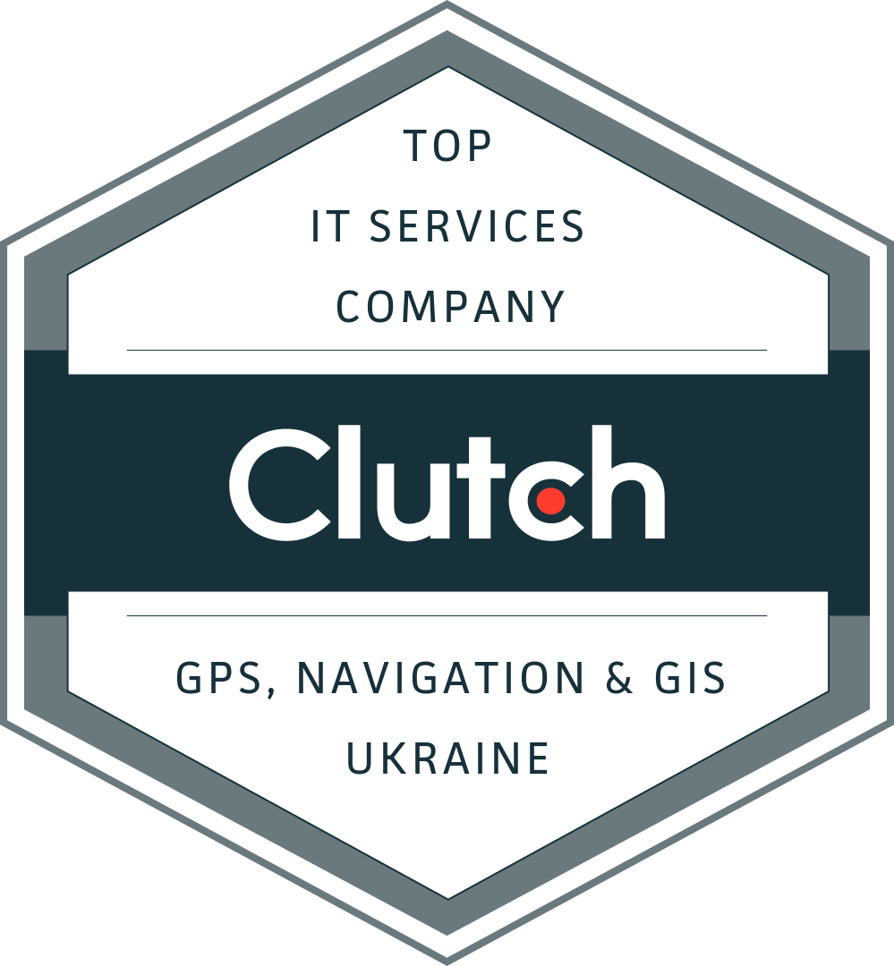 Top IT Services Company in Ukraine for GPS & GIS Award
