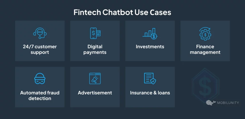 Fintech Chatbot Use Cases