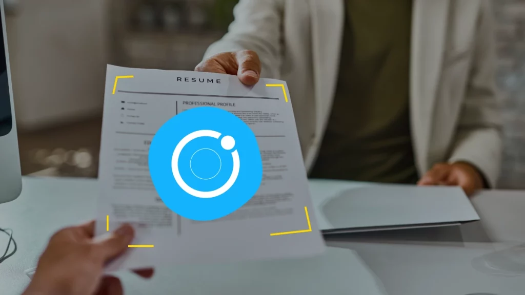 How a Perfect Ionic Developer Resume Should Look Like Banner