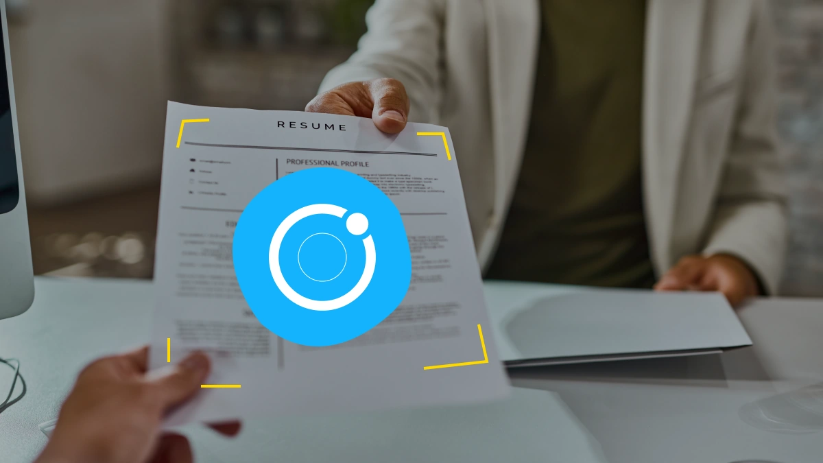 Featured image How a Perfect Ionic Developer Resume Should Look Like
