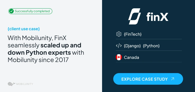Python use case in fintech I Mobilunity