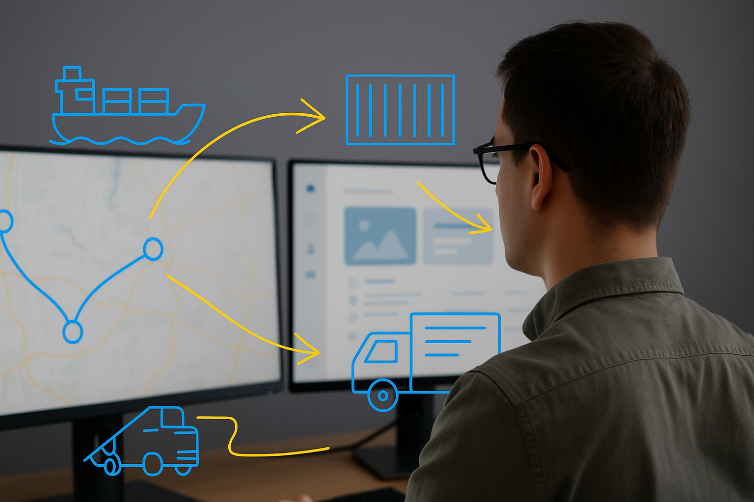 Transport and Logistics App Development blog post featured
