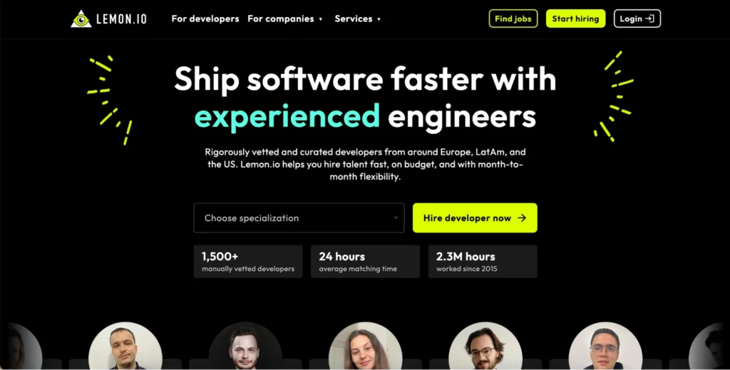Lemon.io vetted freelance developers marketplace