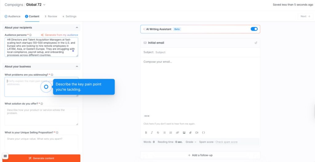 AI in Marketing Automation Hunter.io Personalized Cold Emails with AI Assistance