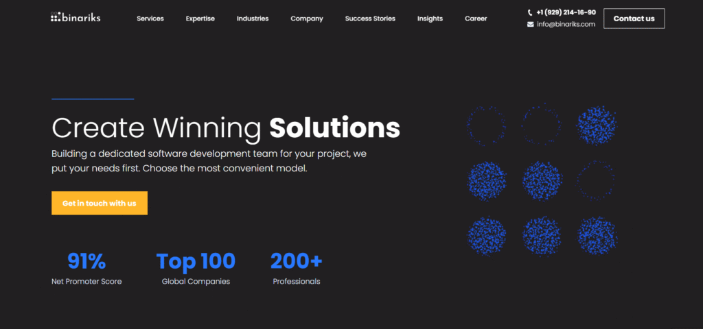 Binariks web site Binariks web site