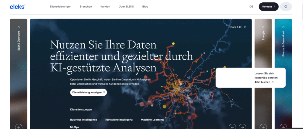 Eleks web site Eleks website