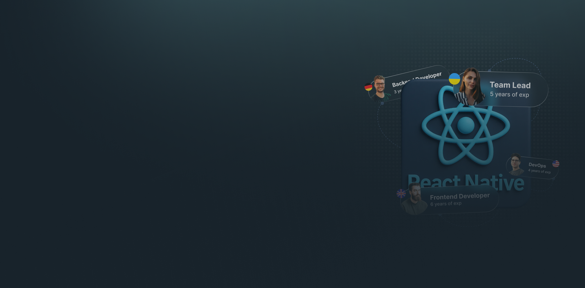 Hire React Native Development Team main banner Hd